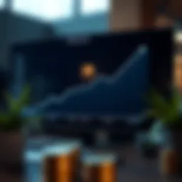 Graph showing the rise of employee equity over time