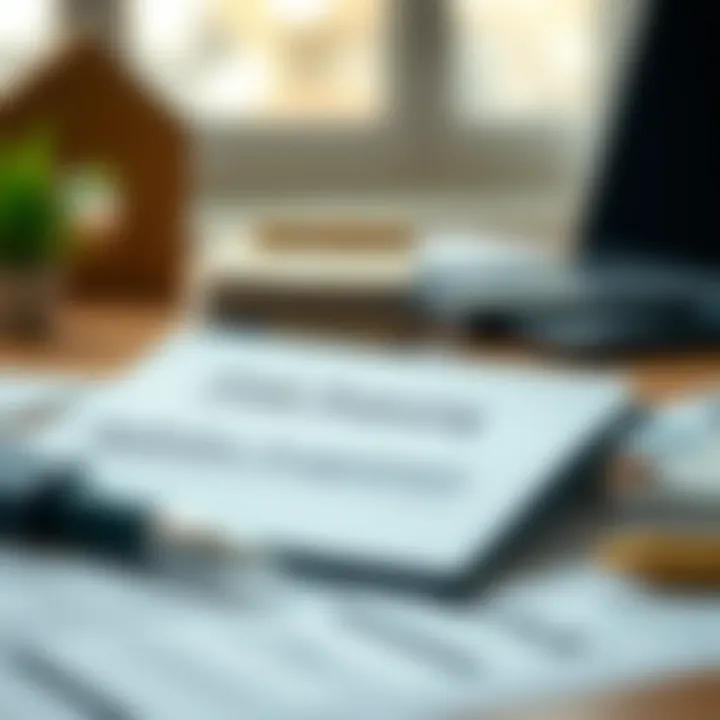 FHA financing application components