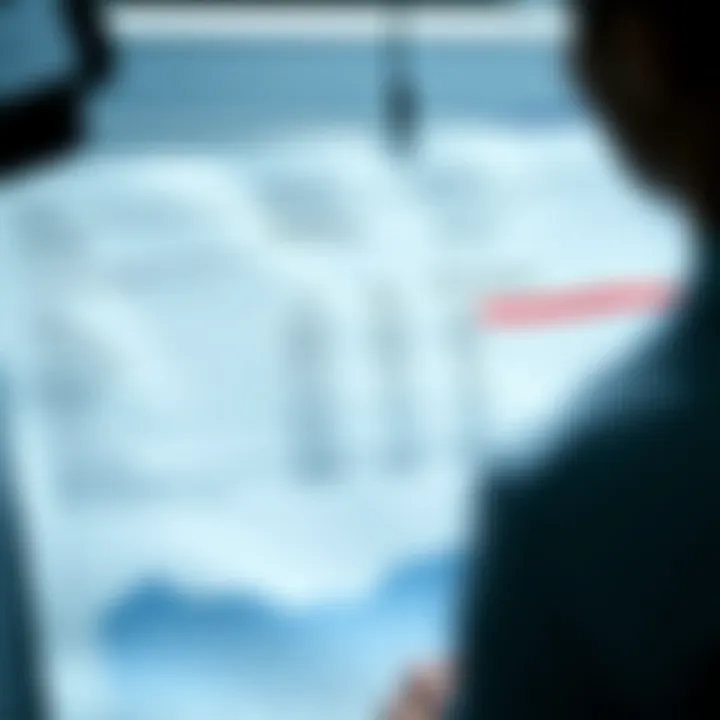 Graphical depiction of profit and loss statement