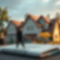 Visual representation of rental property financing options