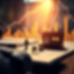 Conceptual illustration of indemnity insurance and risk management