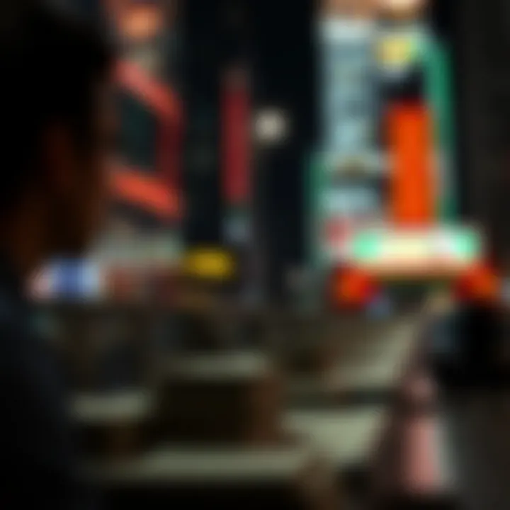 Visual representation of margin call scenario