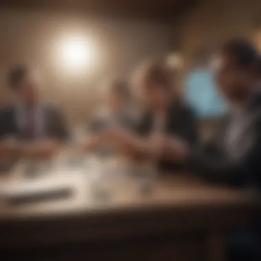 Effective Networking Strategies Illustrated A visual representation of networking strategies with flowcharts and diagrams