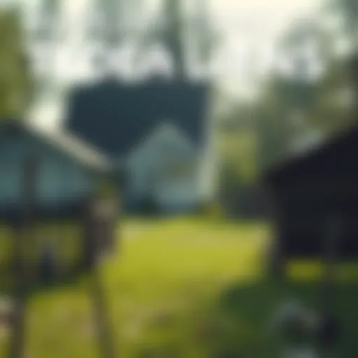 Visual representation of property lien types