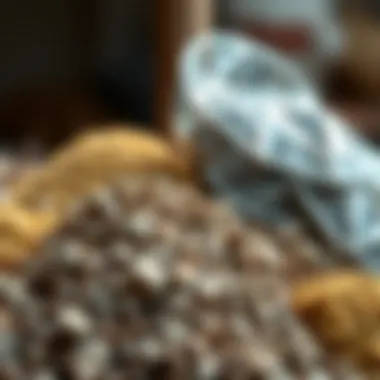 Diverse Types of Raw Materials Diverse raw materials used in industry