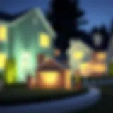 Conceptual representation of rent in escrow
