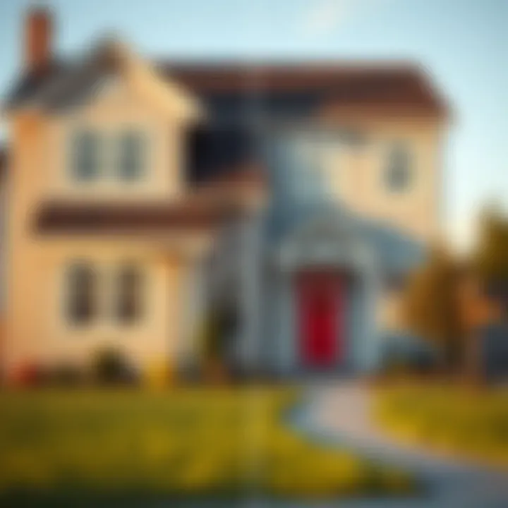 Visual comparison of rent-to-buy versus traditional home buying