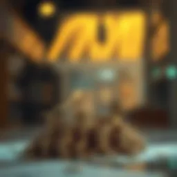 Illustration of investment risk distribution