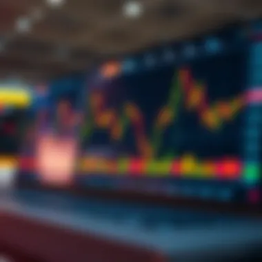 Market trend analysis showing declines