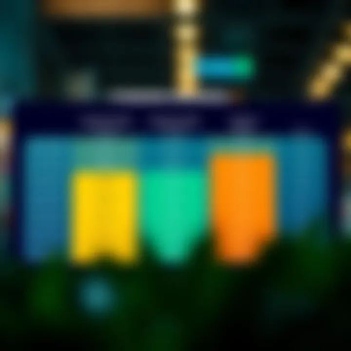 Chart comparing different funding rounds leading to Series D