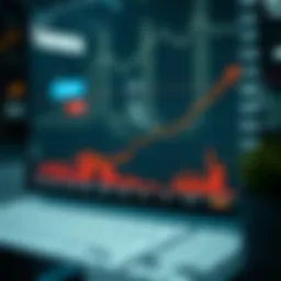 Graph illustrating stock turnover rates over time