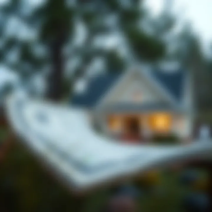 Tax Implications of IRA Withdrawals Visual representation of tax implications when withdrawing from IRA for home buying