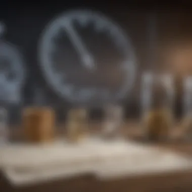 Symbols representing different life stages